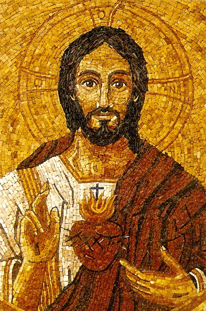 Mosaico Sagrado Coraz¢n de Jes£s